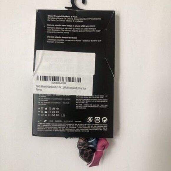 NIKE Mixed Ponytail Holders 9 PK - Picture 4 of 4